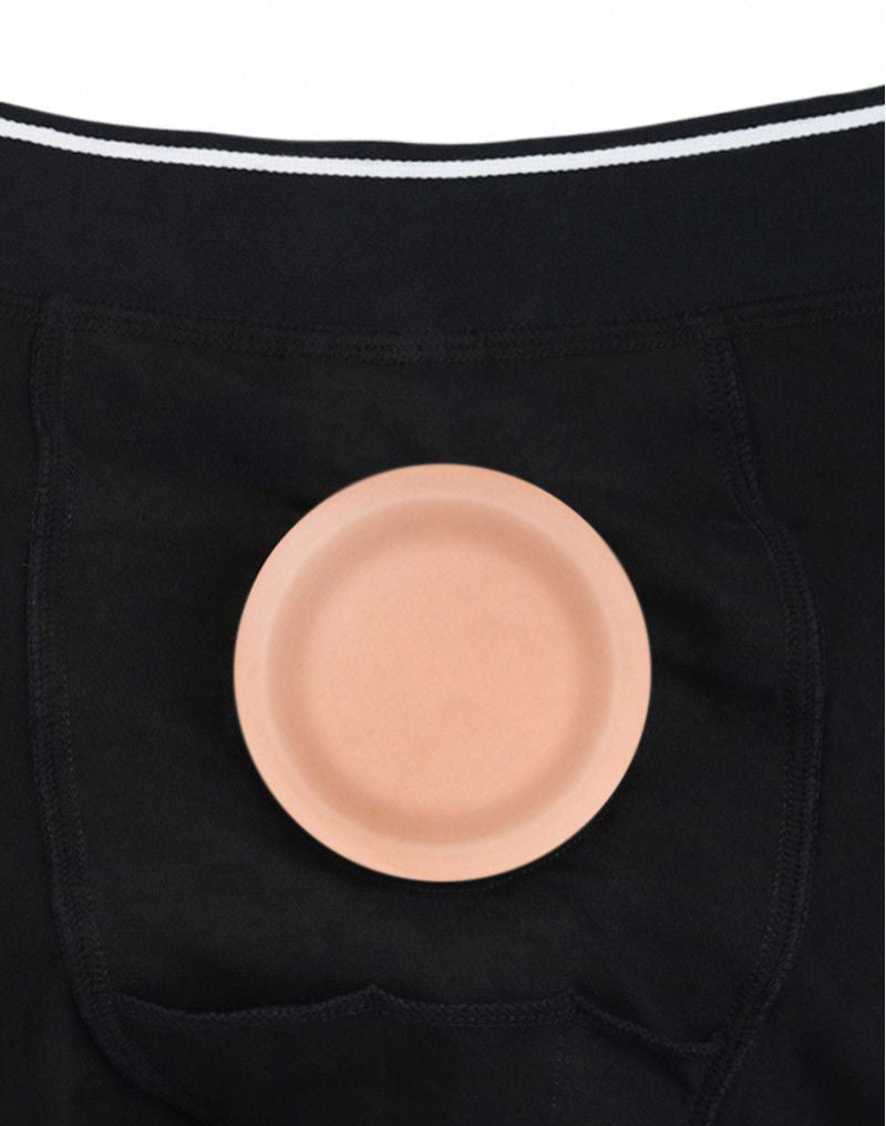 LoveToy - Unisex Strap-On Shorts Size L - Zwart