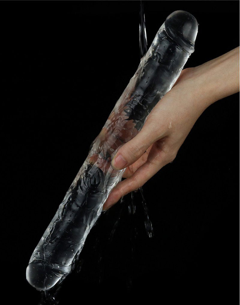 LoveToy - Flawless Clear Double Dildo 30 cm