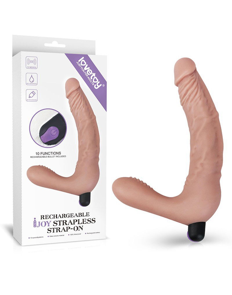 LoveToy - iJoy - Vibrerende Dubbele Dildo - Nude