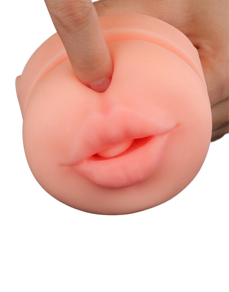 LoveToy - Pleasure Brew Cream Ale Mouth Masturbator - Groen & Nude