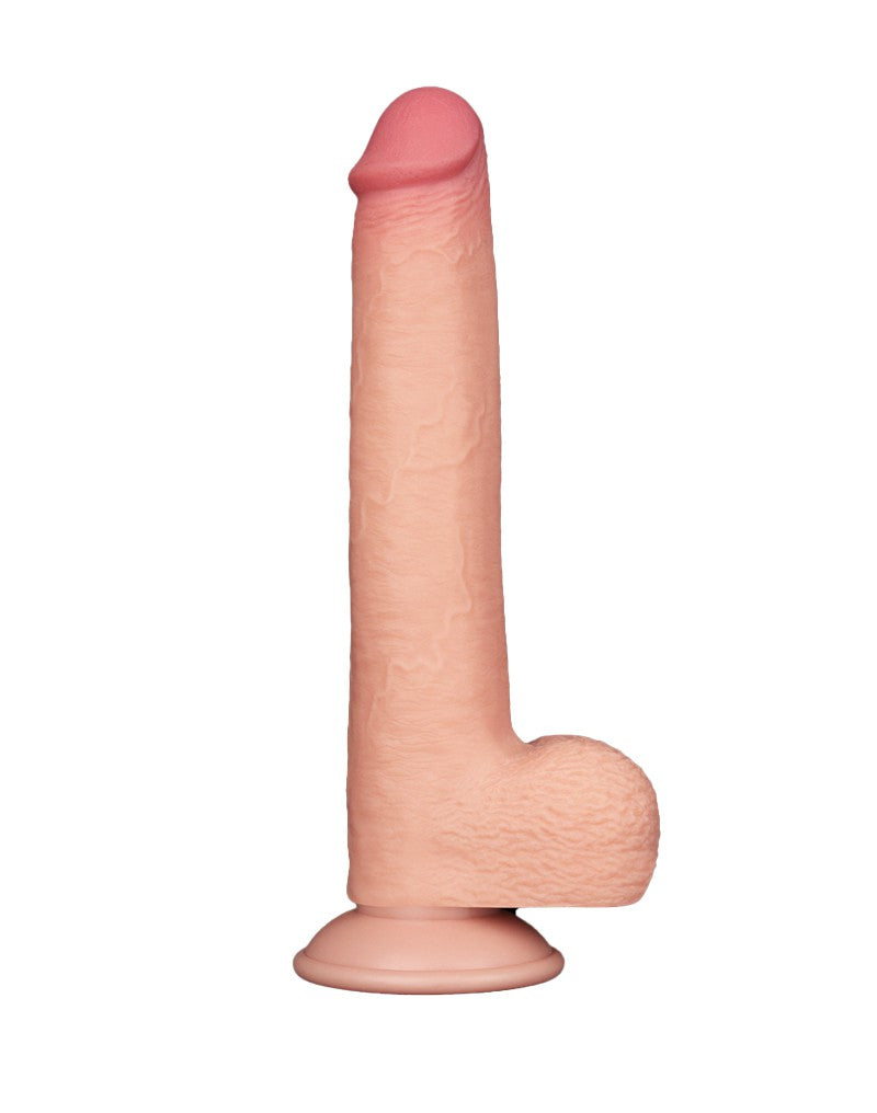 LoveToy - Aftrekbare dildo 22 cm (Ø 3.7 cm) - Nude