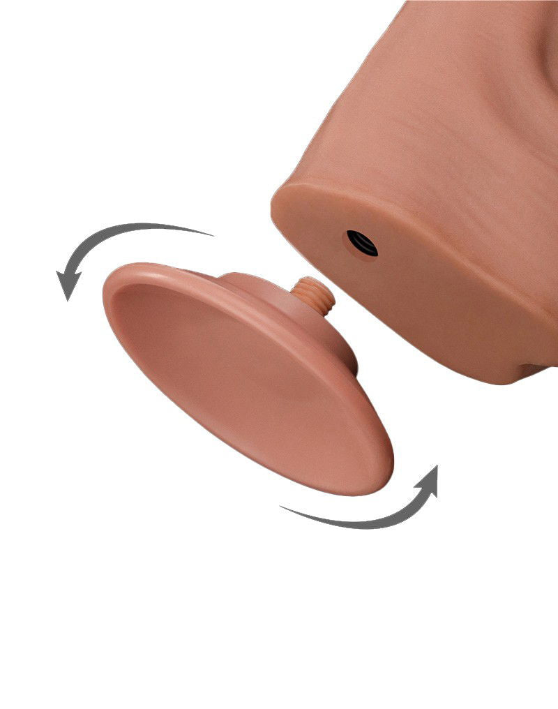 LoveToy - Sliding Skin Dildo 29 cm - Nude