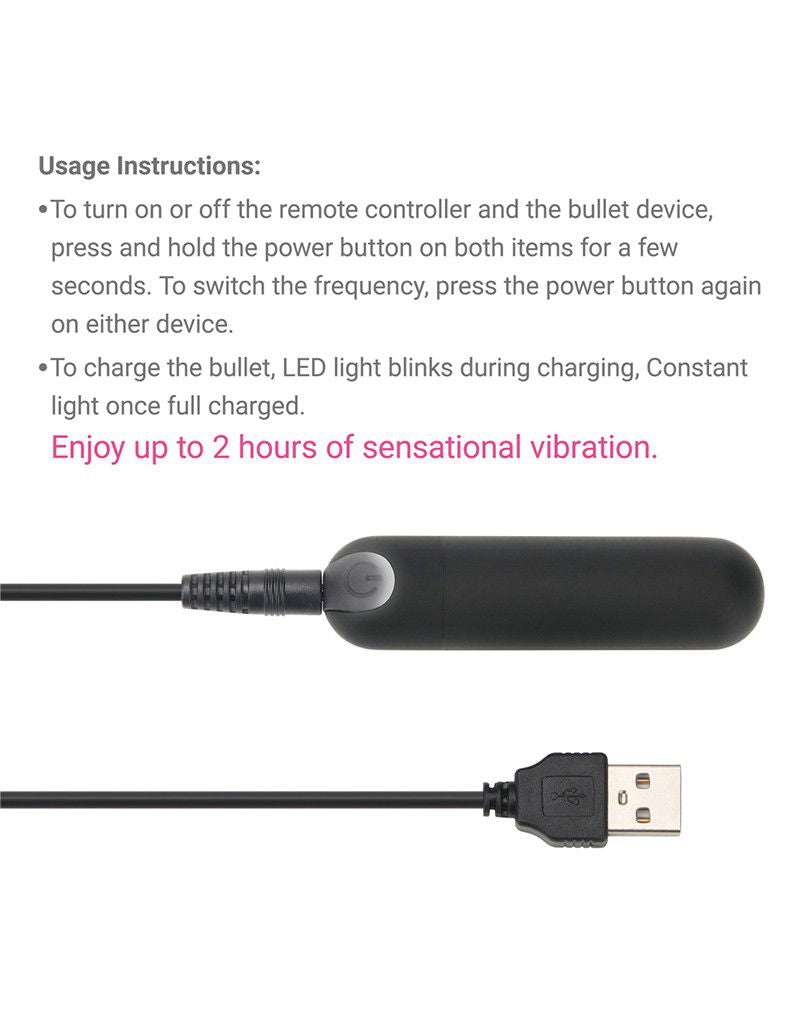 LoveToy - Slut - Bedrukte vibrerende sexy slip - Zwart