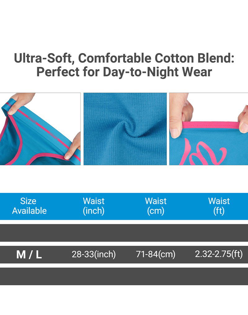 LoveToy - Wet - Bedrukte vibrerende sexy slip - Blauw