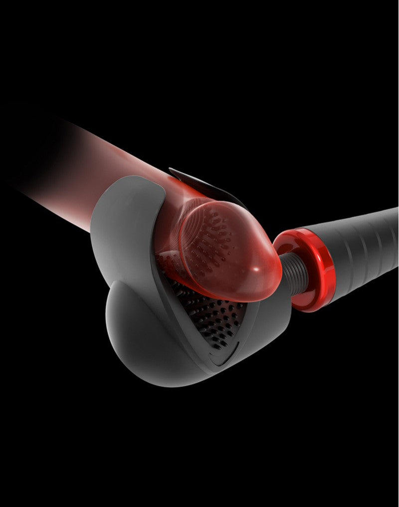 Man.Wand - Man.Wand Xtreme - Wand Vibrator met opzetstukken - Zwart