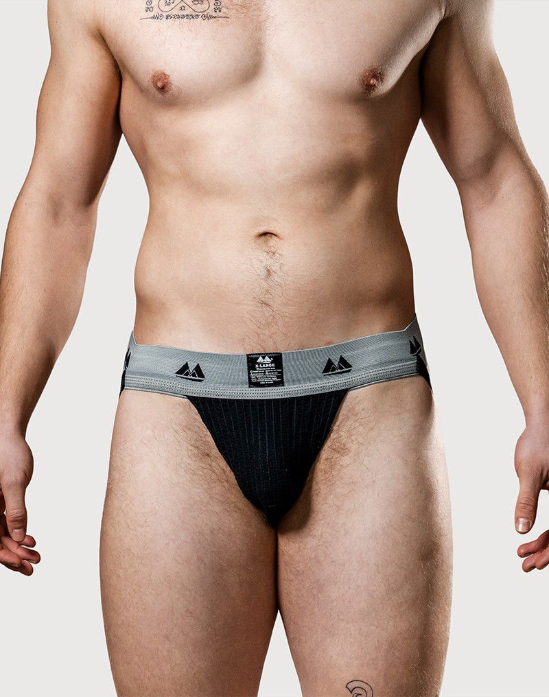 MM - Jockstrap - Zwart (5 cm / 2 inch)