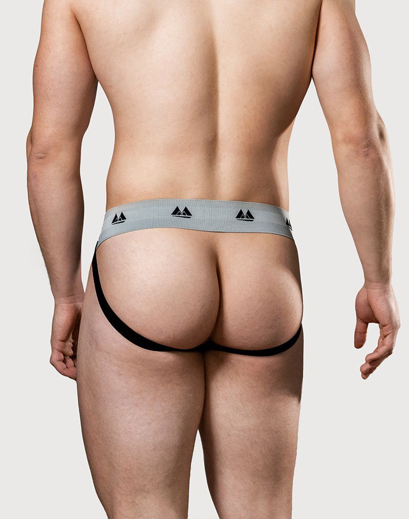 MM - Jockstrap - Zwart (5 cm / 2 inch)