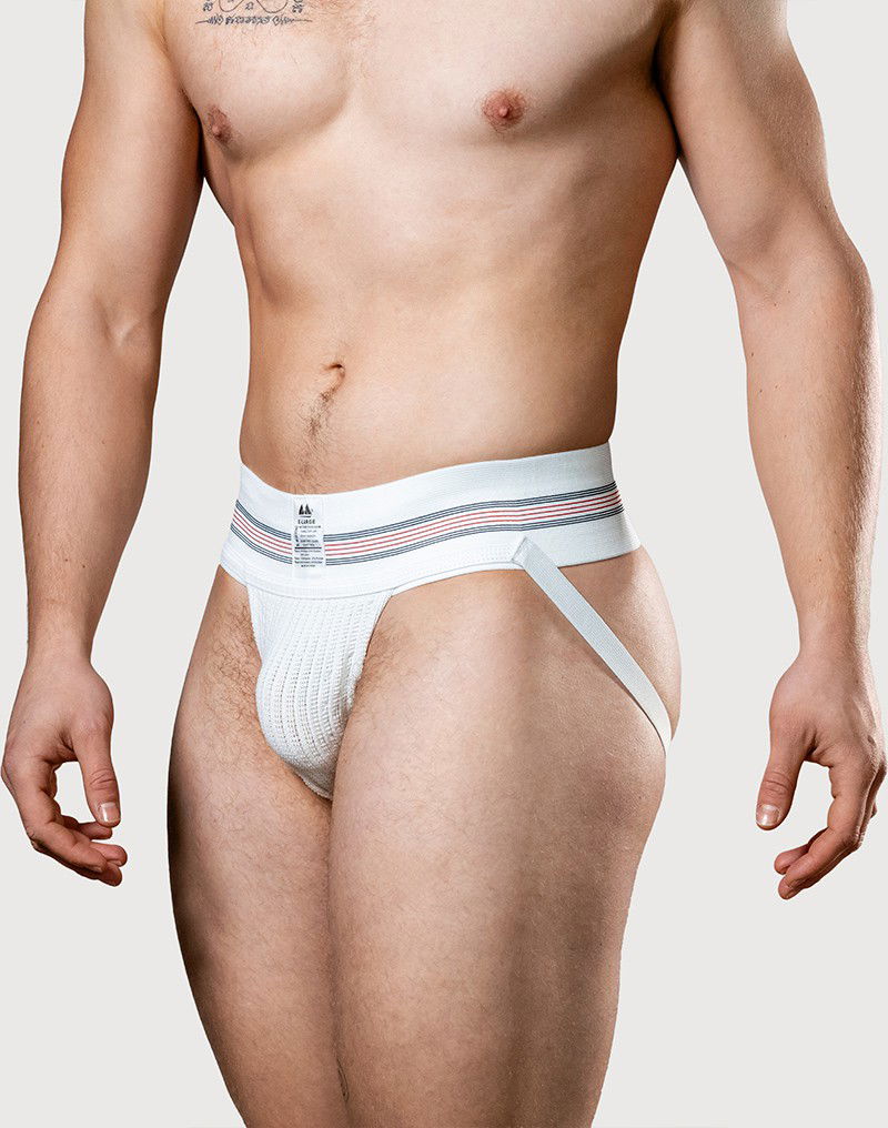 MM - Jockstrap - Wit (7.5 cm / 3 inch)