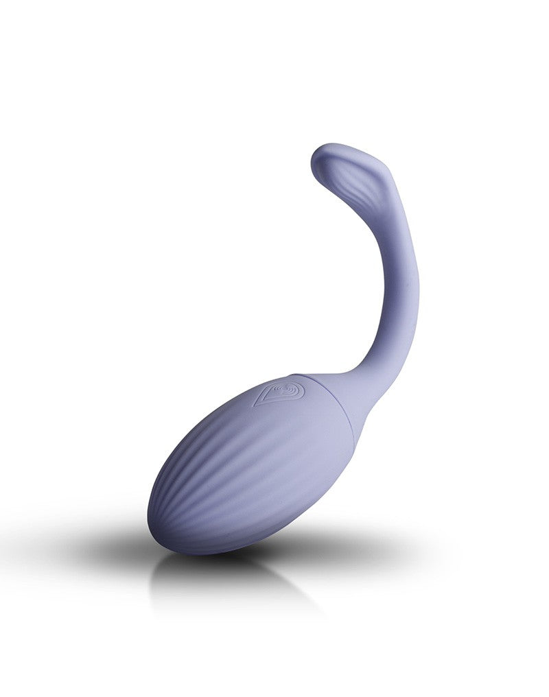 NIYA - NIYA 1 - Vibrerende Kegel Massager met Afstandsbediening - Lichtblauw