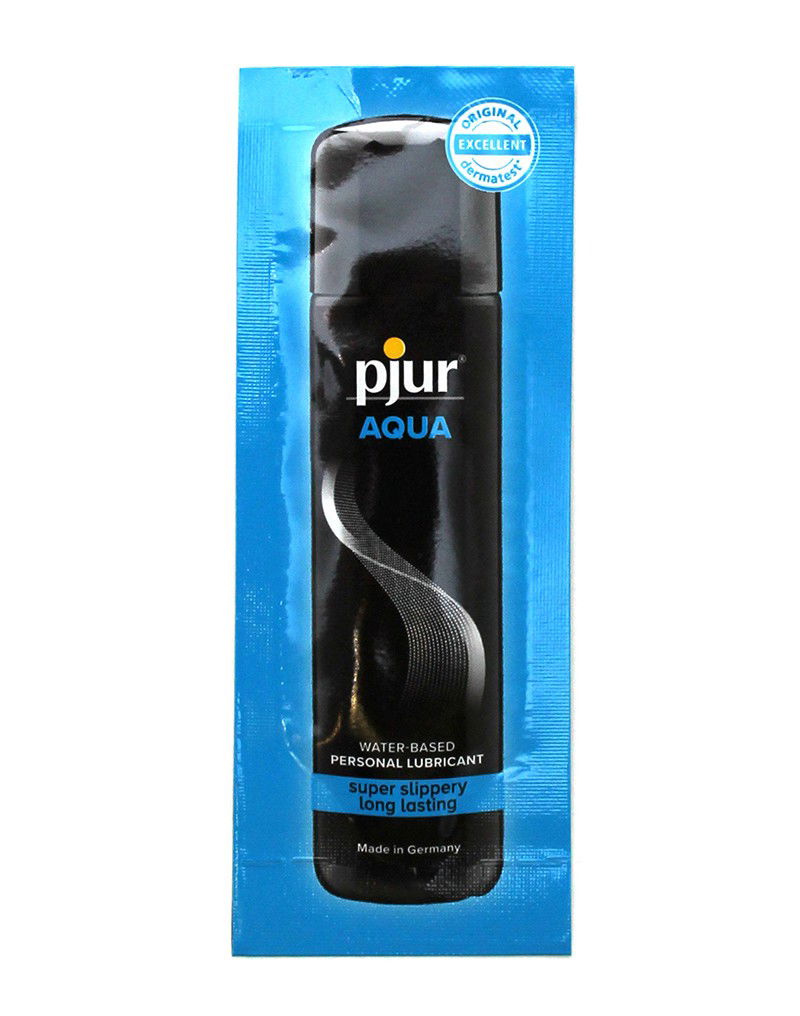 pjur - Aqua - Glijmiddel op waterbasis - 50 zakjes van 1.5 ml