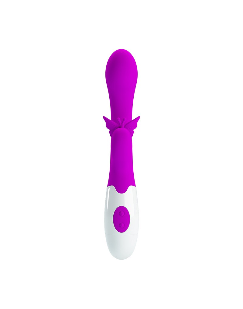 Pretty Love - Butterfly Kiss - Rabbit Vibrator - Roze