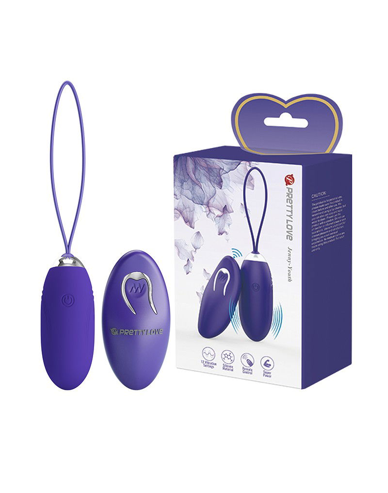 Pretty Love - Jenny-Youth - Ei-vibrator - Paars