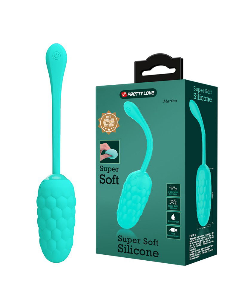 Pretty Love - Marina - Vibrerend Ei - Groen