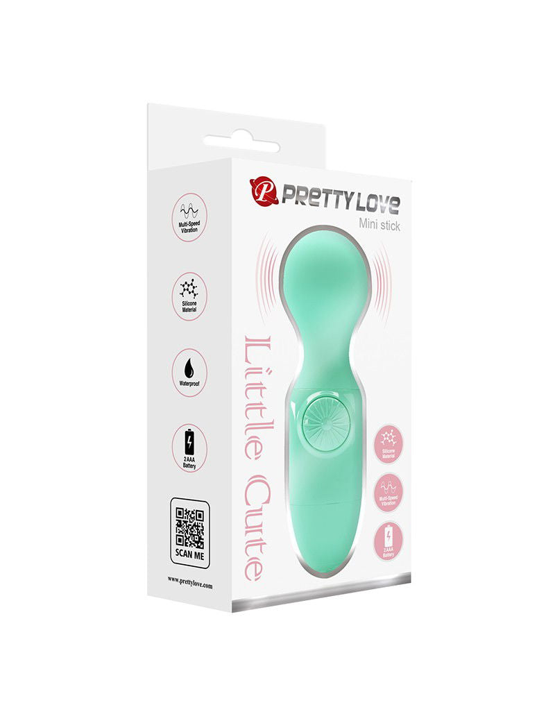 Pretty Love - Mini Stick - Mini Wand Vibrator - Groen