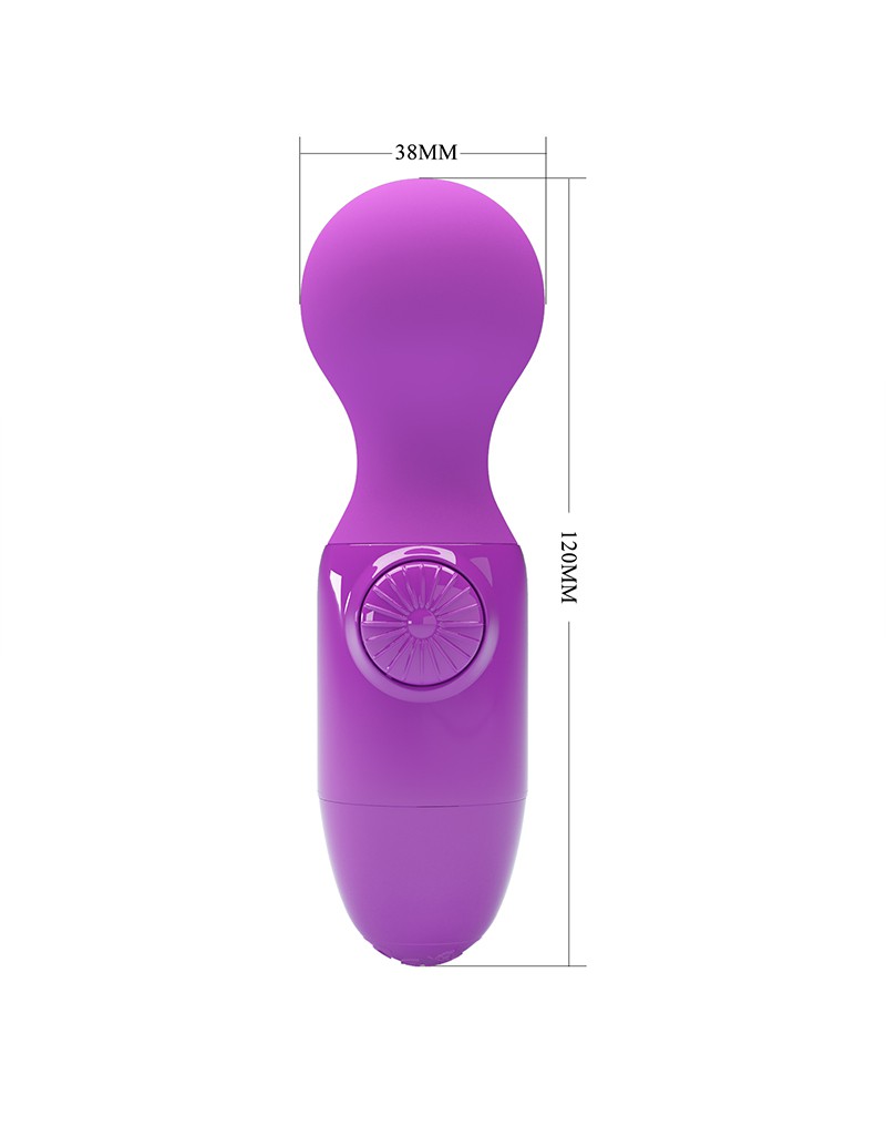 Pretty Love - Mini Stick - Mini Wand Vibrator - Paars
