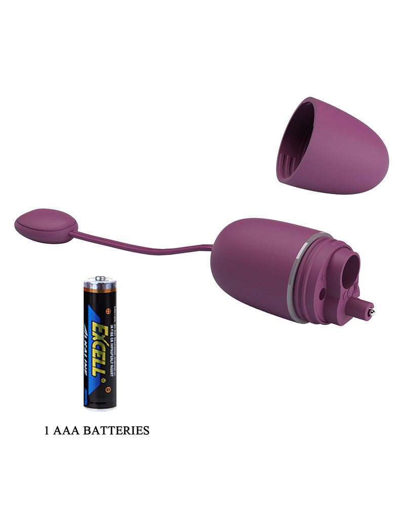 Pretty Love - Nymph - Draagbare Vibrator met Appbediening - Paars