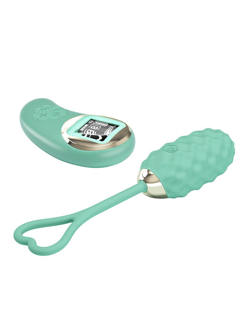 Pretty Love - Vivian - Ei-vibrator met afstandsbediening - Blauw