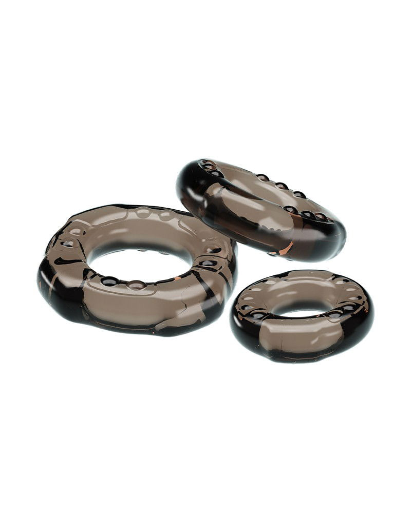 Pretty Love - Yvonne - Cockring Set - Zwart