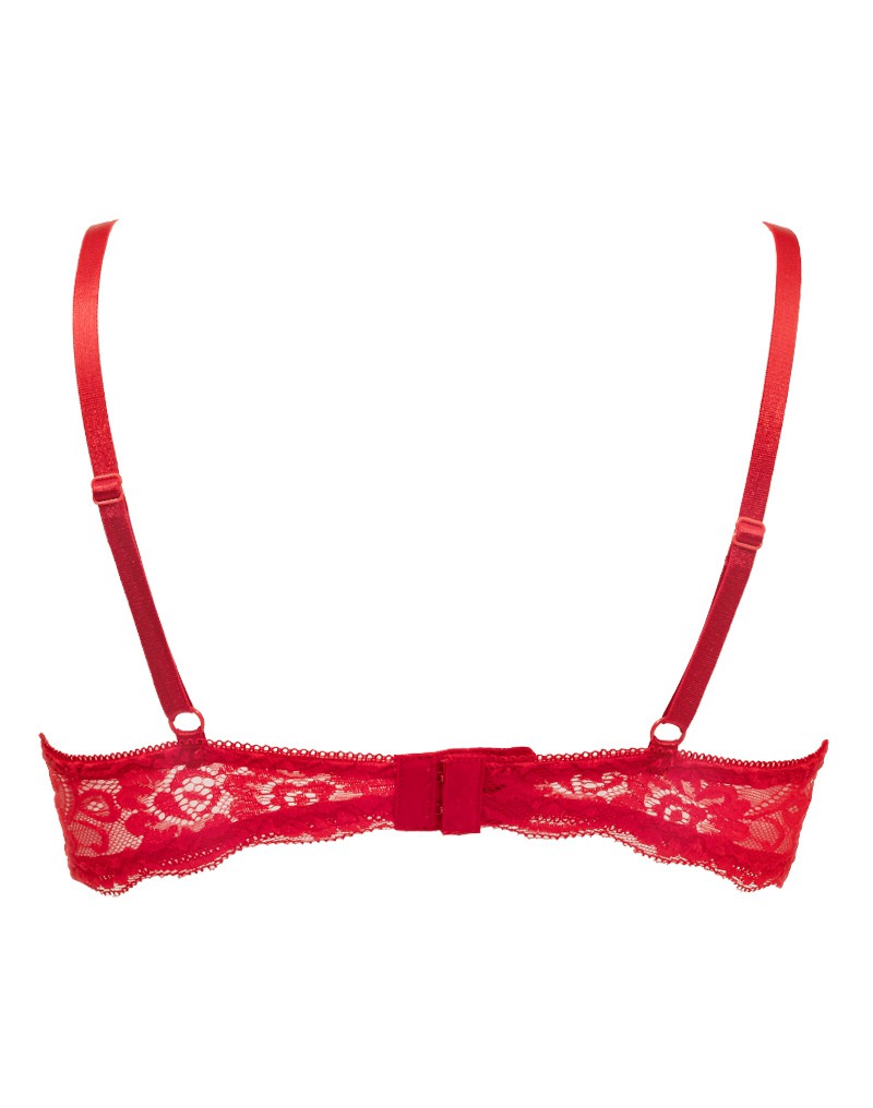 Amorable by Rimba - 1/2 Cup BH - Rood