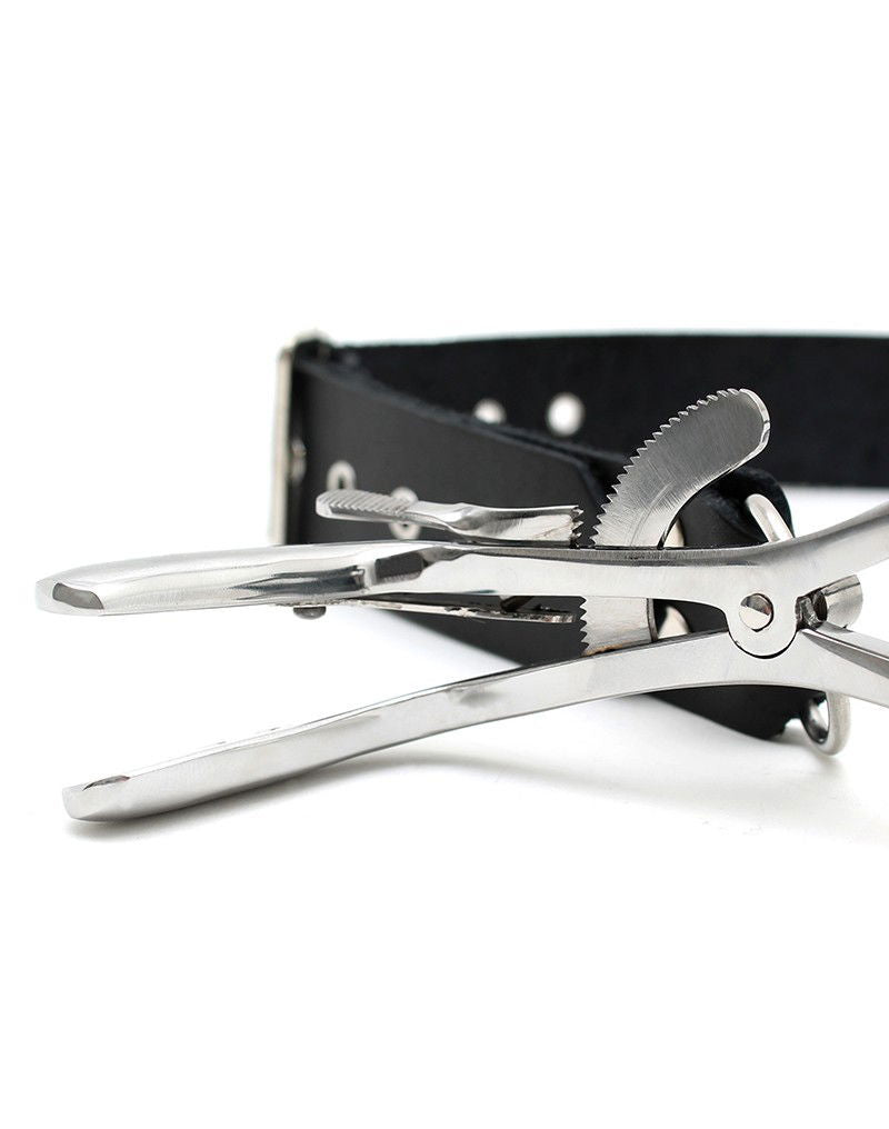 Rimba Bondage Play - Jennings mondklem met nekriem