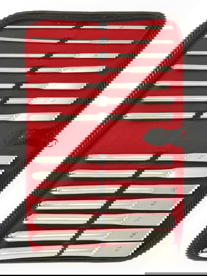 Rimba - Dilator set (14 maten) compleet in luxe bewaar hoes