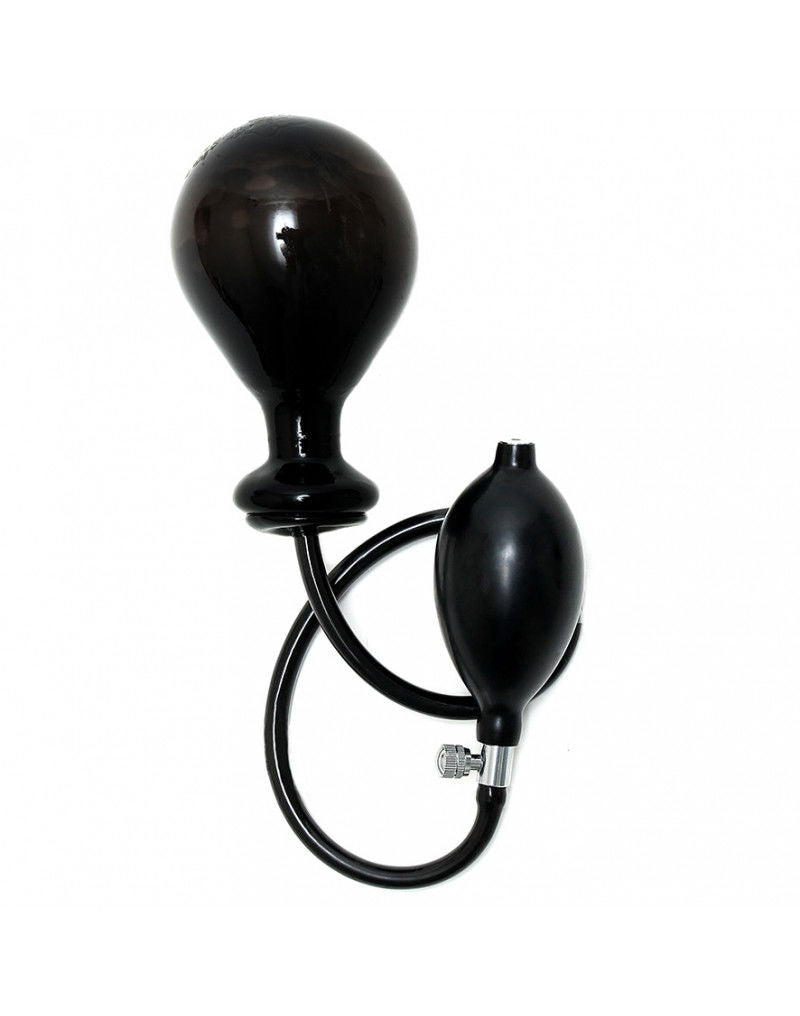 Rimba - Opblaasbare buttplug klein met massieve kern