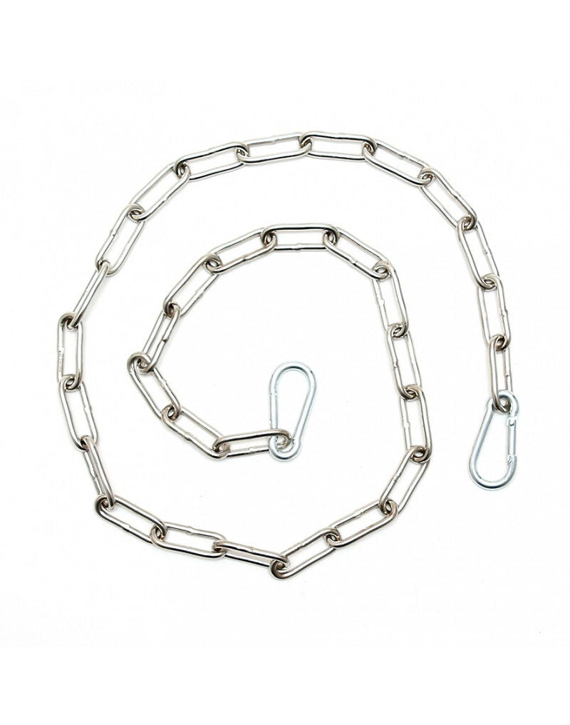 Rimba - Ketting, gelast met 2 karabijn haken 100 cm.