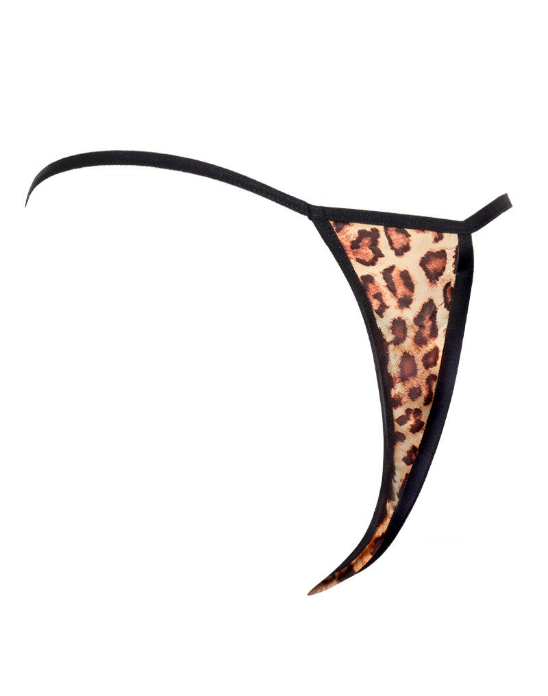 Amorable by Rimba - Mini String - One Size - Luipaardprint