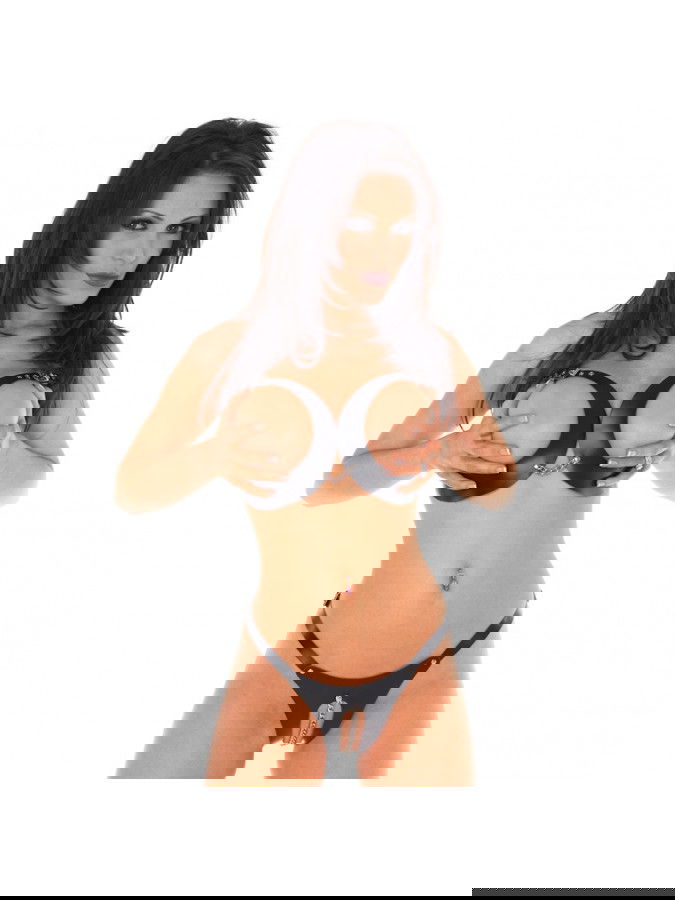 Rimba - Open bikini met ketting