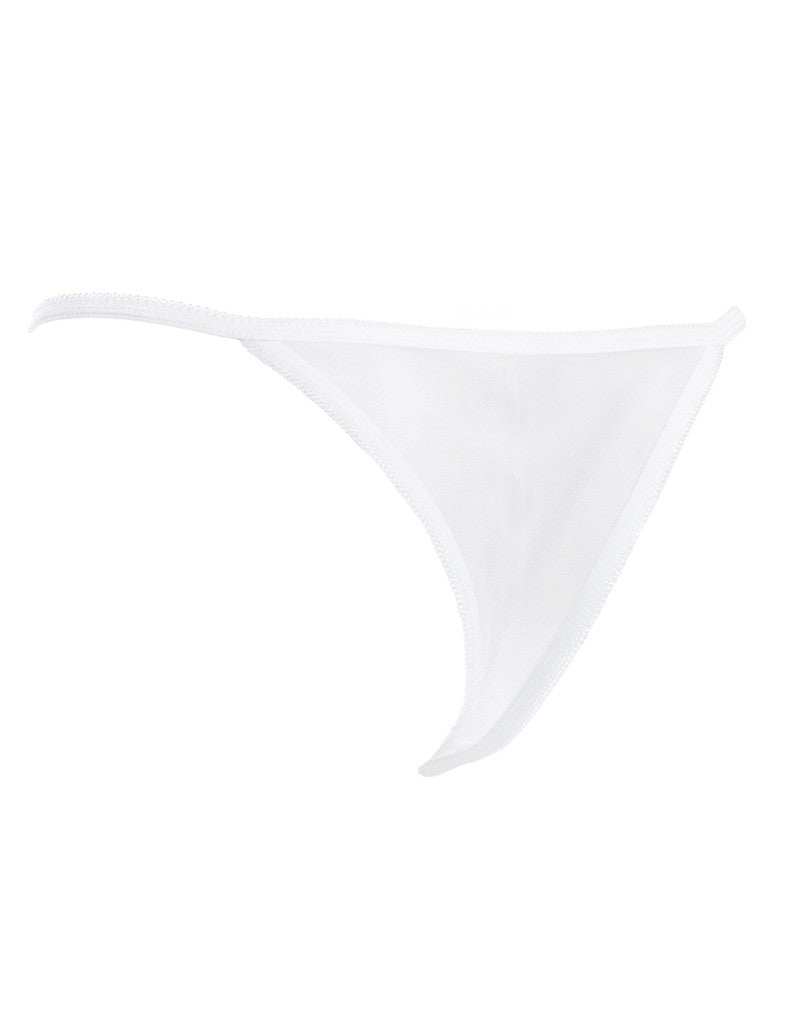 Amorable by Rimba - Open Vlinder String - One Size - Wit