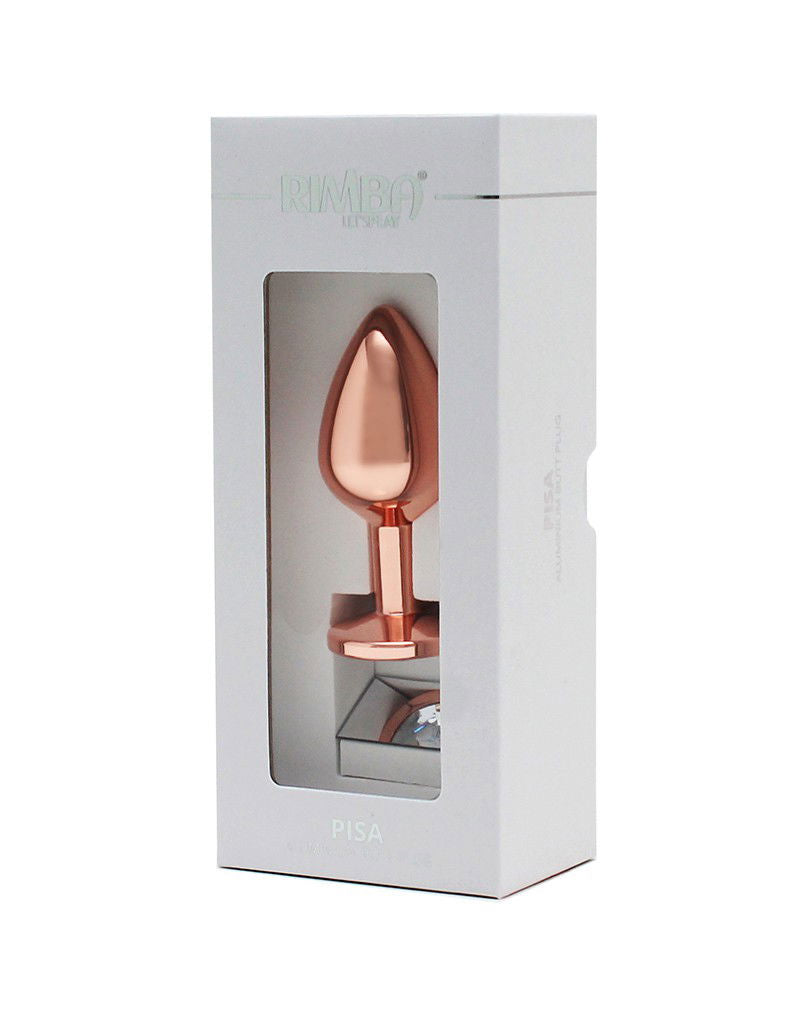 Rimba Toys - Pisa - Buttplug - Rosé Goud