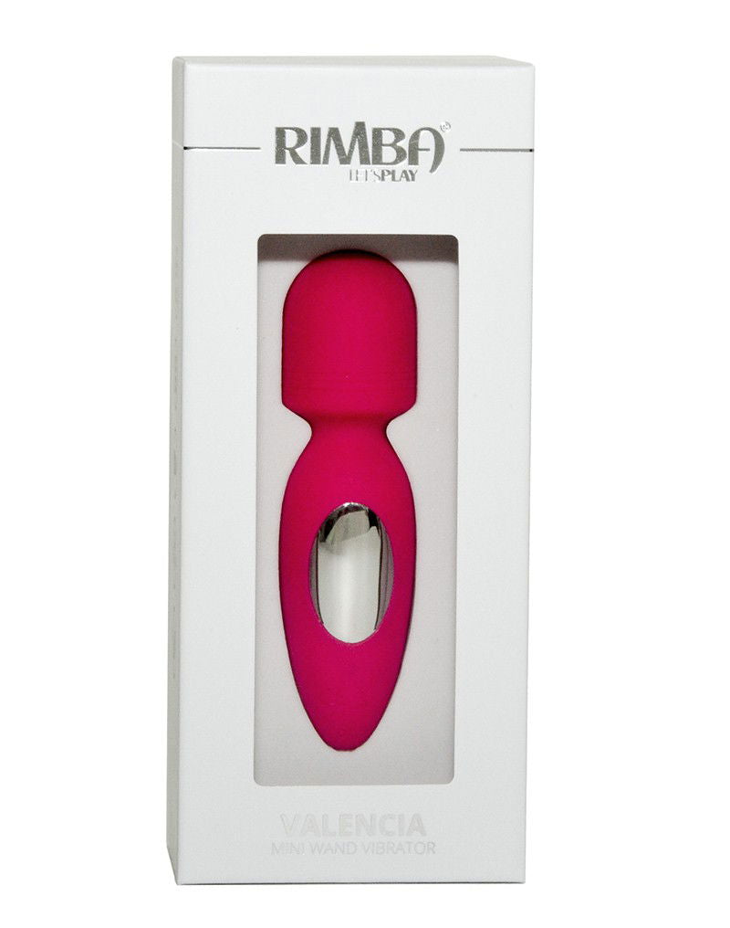 Rimba Toys - Valencia - Mini Wand Vibrator - Roze