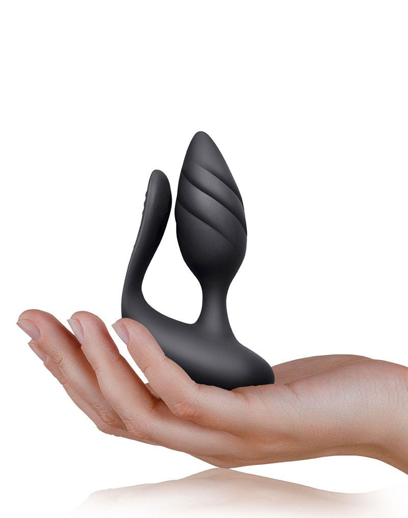 Rocks-Off - Cocktail - Koppel Vibrator met Afstandsbediening - Zwart