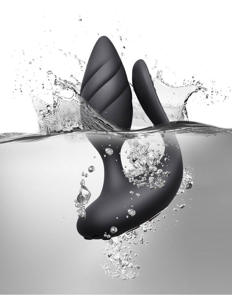 Rocks-Off - Cocktail - Koppel Vibrator met Afstandsbediening - Zwart