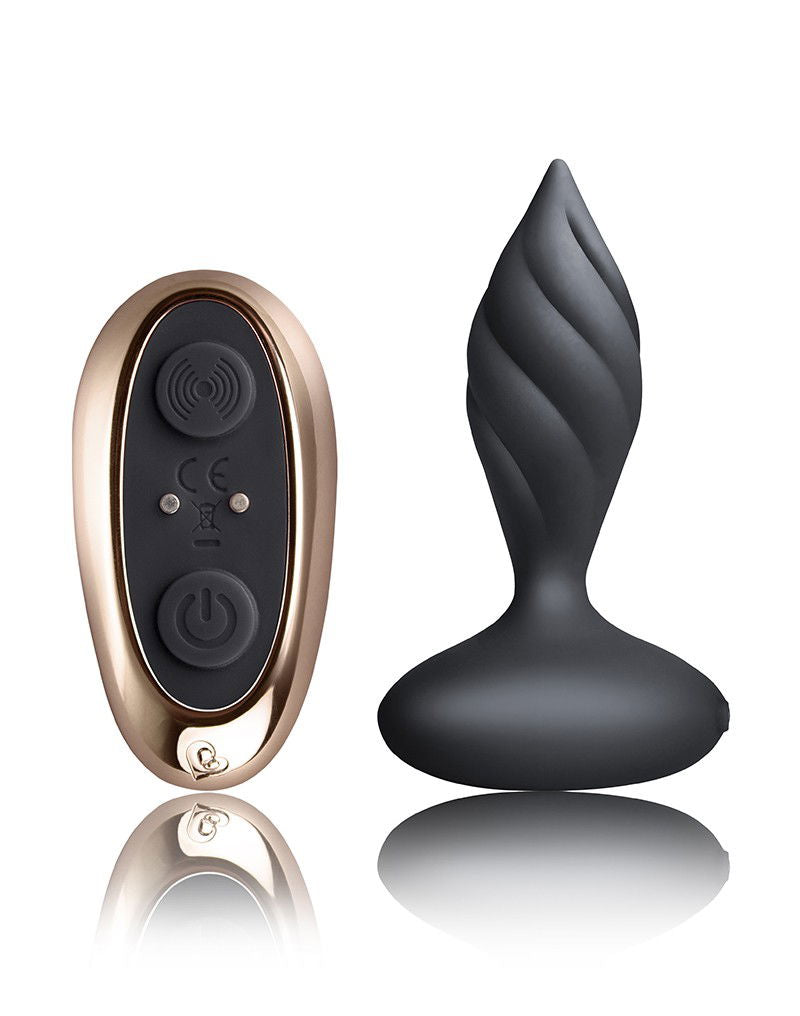 Rocks-Off - Petite Sensations Desire - Anale Vibrator met Afstandsbediening - Zwart