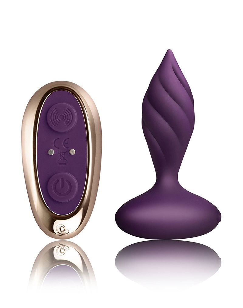 Rocks-Off - Petite Sensations Desire - Anale Vibrator met Afstandsbediening - Paars