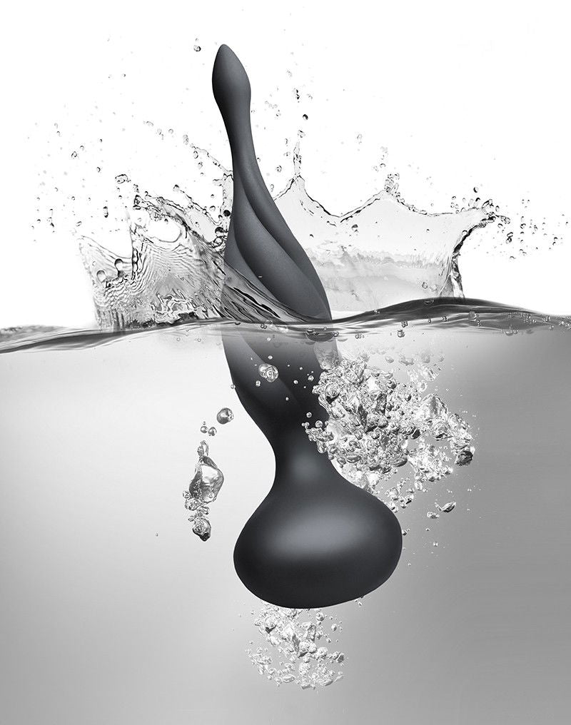 Rocks-Off - Petite Sensations Discover - Anale Vibrator met Afstandsbediening - Zwart