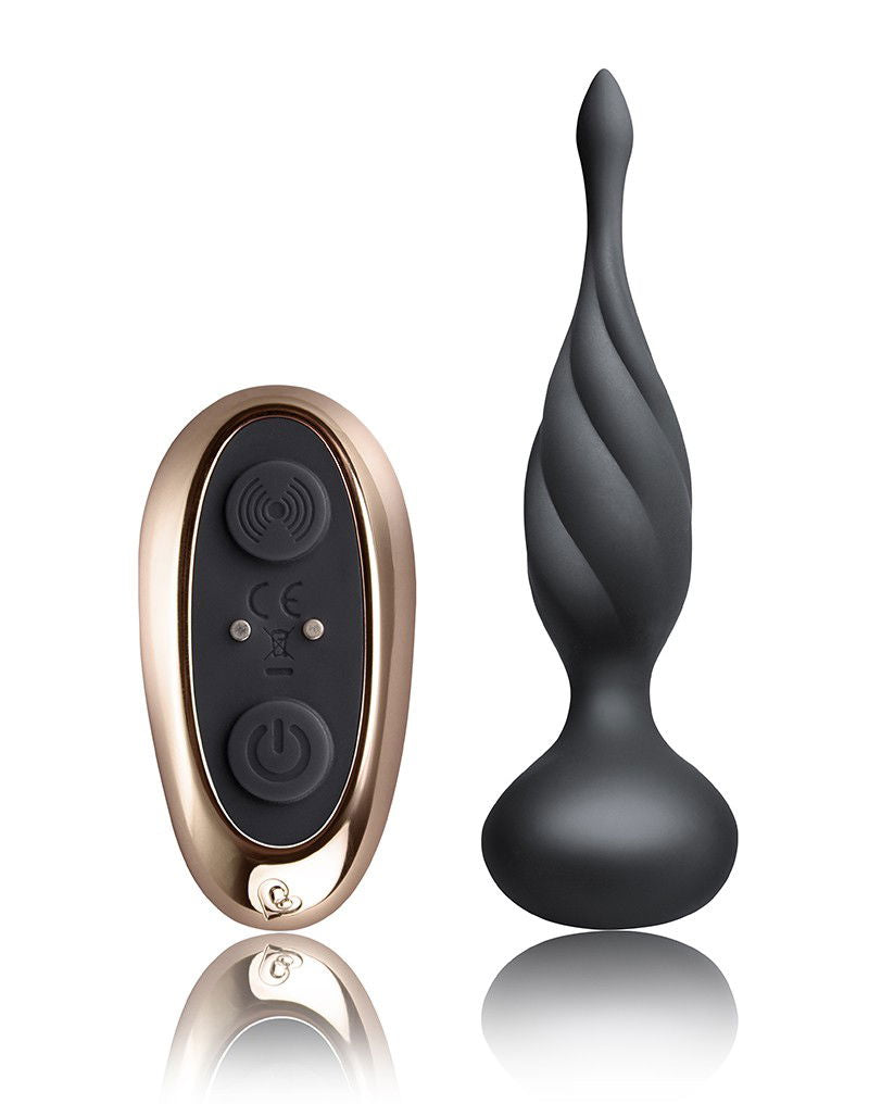 Rocks-Off - Petite Sensations Discover - Anale Vibrator met Afstandsbediening - Zwart