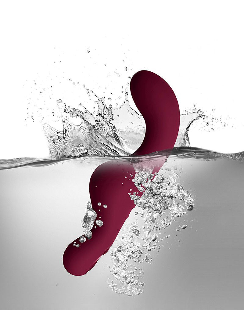 Rocks-Off - Ruby Glow Rosa - Sit-on Vibrator met Afstandsbediening - Rood