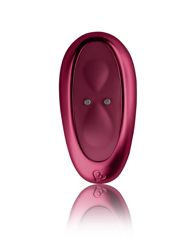 Rocks-Off - Ruby Glow Rosa - Sit-on Vibrator met Afstandsbediening - Rood