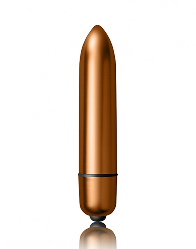 Rocks-Off - Dark Desires Kit - Bullet Vibrator met sleeves - Zwart / Goud