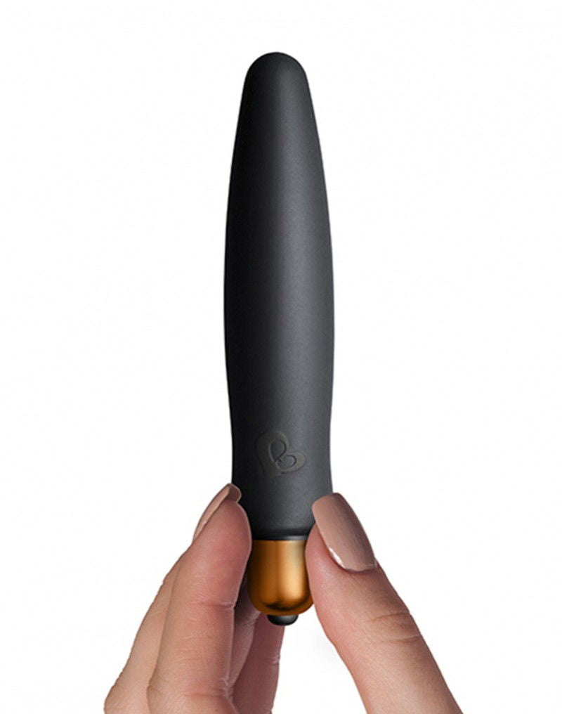 Rocks-Off - Dark Desires Kit - Bullet Vibrator met sleeves - Zwart / Goud
