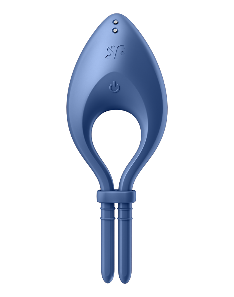 Satisfyer - Bullseye - Cockring Vibrator - Blauw