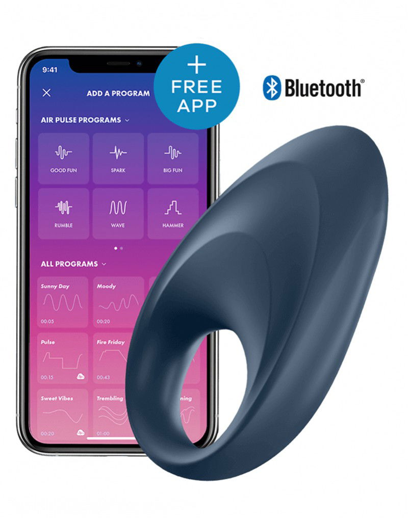 Satisfyer Cock Ring Mighty One / incl. Bluetooth and App