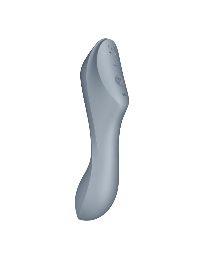 Satisfyer - Curvy Trinity 3 - 3-in-1 Vibrator - Grijs