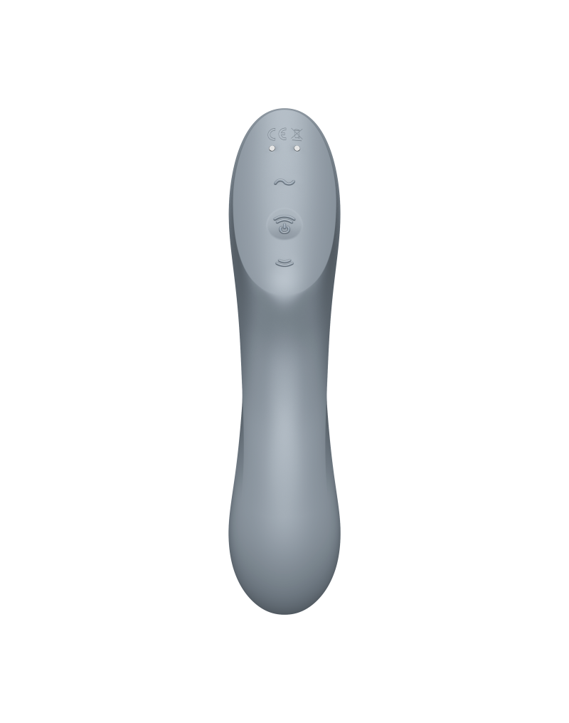 Satisfyer - Curvy Trinity 3 - 3-in-1 Vibrator - Grijs