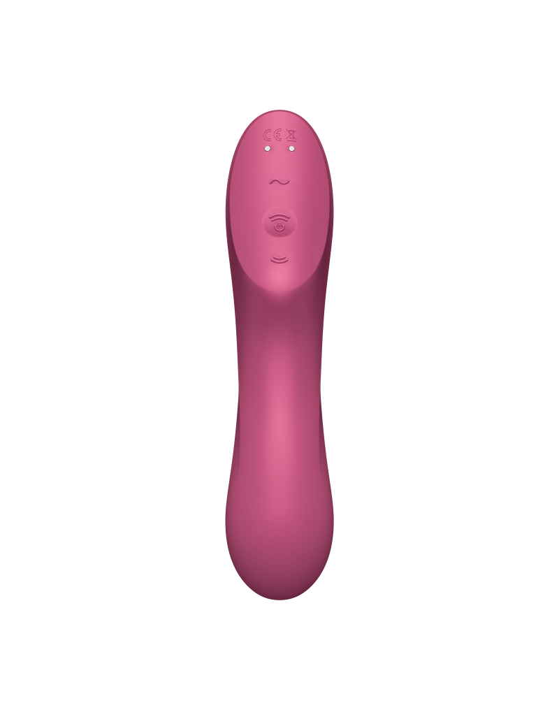 Satisfyer - Curvy Trinity 3 - 3-in-1 Vibrator - Rood
