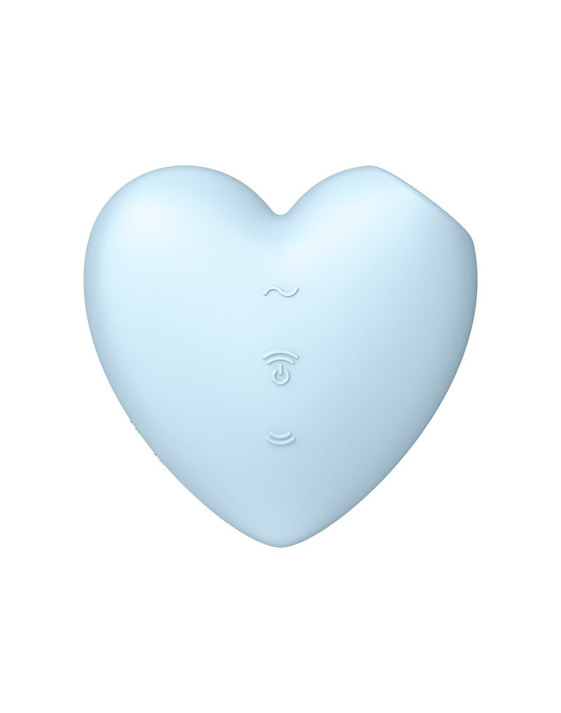 Satisfyer - Cutie Heart - Luchtdruk Vibrator - Blauw