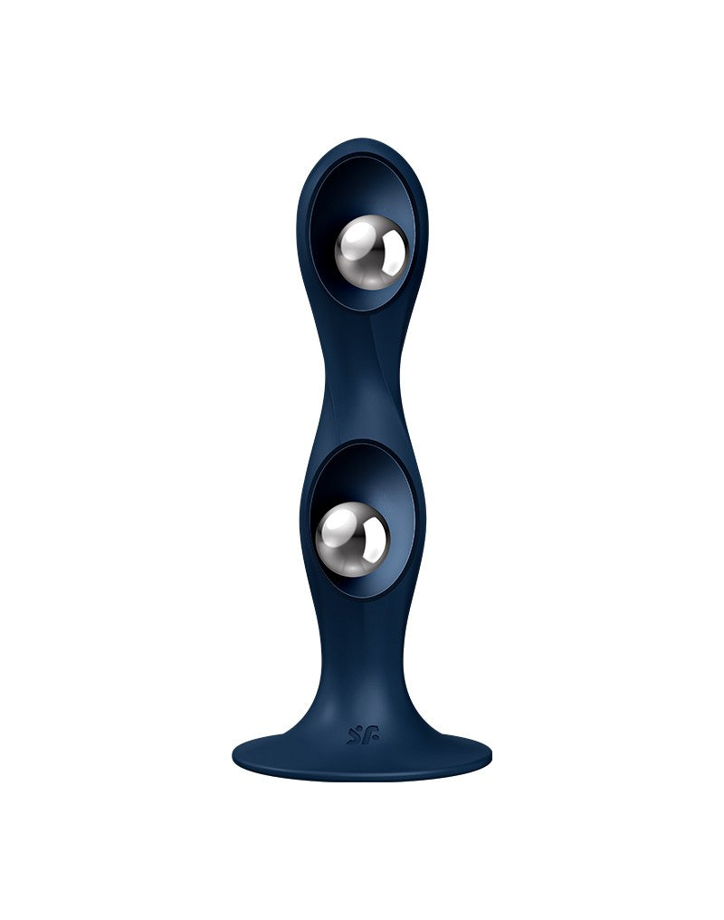 Satisfyer - Dubbele Bal-R - Donkerblauw
