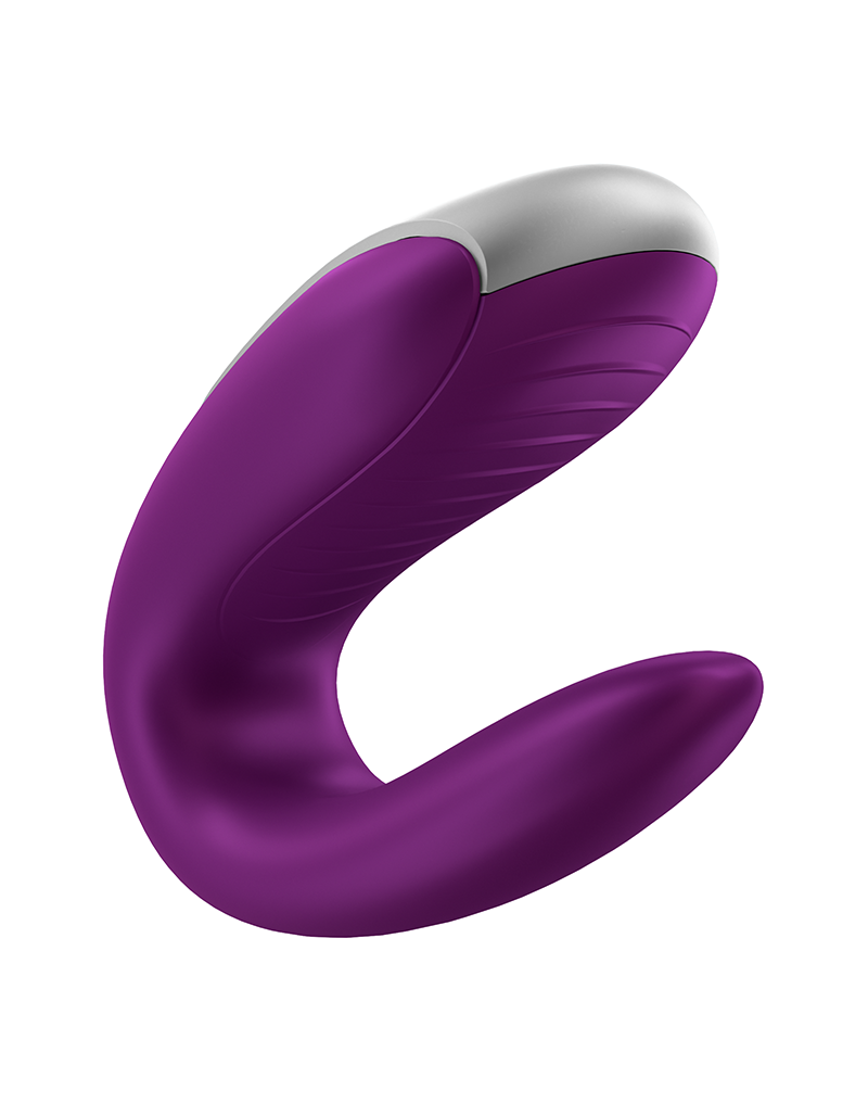 Satisfyer - Double Fun - Luxe Koppel Vibrator - Paars